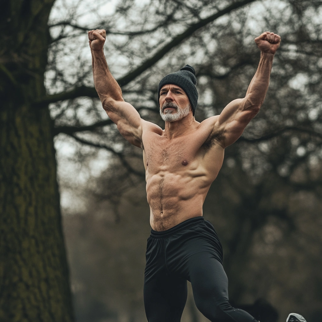 fit guy in park 2