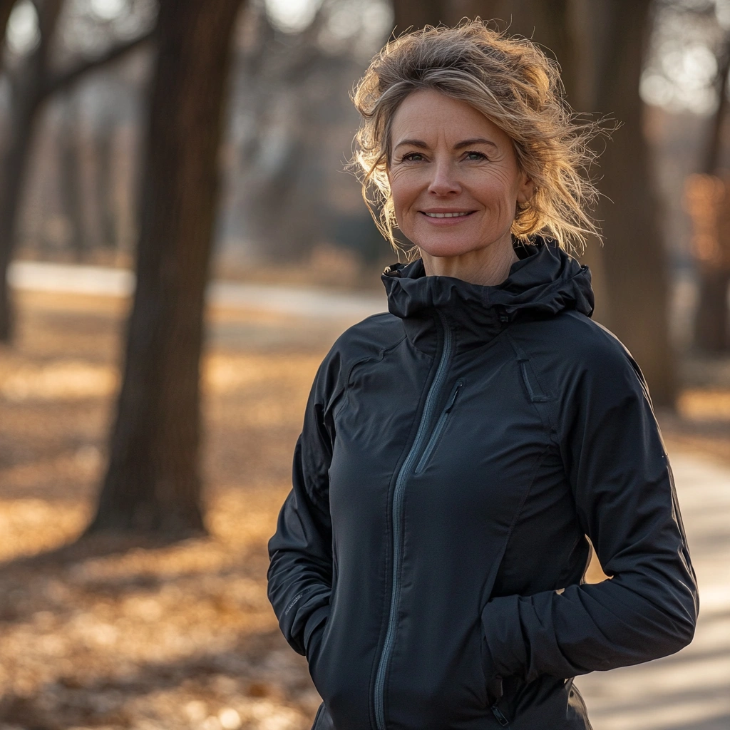 women in park fitness